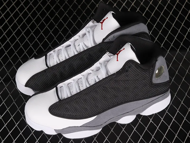 All categories Air Jordan Jordan series basketball shoes Air Jordan 13 P version pure original Air Jordan 13 "Black Flint" AJ13 Joe 13 black and white gray DJ5982-060